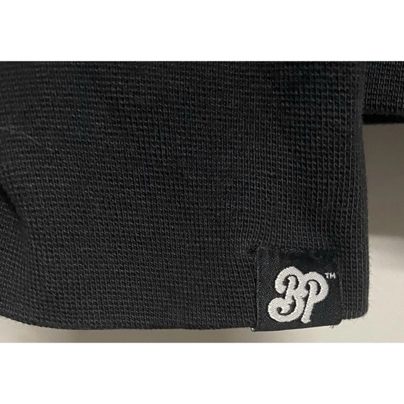 BP Sweatshirt Crewneck Black White Men's Size Small BDPST 1873 - Picture 4 of 5